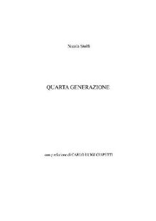 Quarta generazione.  Nicola Stolfi