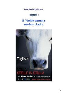 Il Vitello tonnato - Storia e ricette .  Gian Paolo Spaliviero