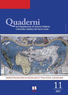 Quaderni del Dipartimento di Scienze Politiche 11/2017.  AA.VV.