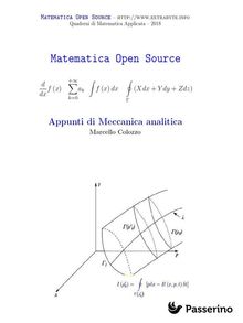 Appunti di Meccanica analitica .  Marcello Colozzo