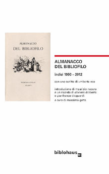 Almanacco del Bibliofilo.  a cura di Massimo Gatta