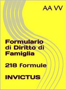 Formulario di diritto di famiglia.  Anonymous