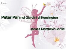 Peter Pan nei Giardini di Kensington .  James Matthew Barrie