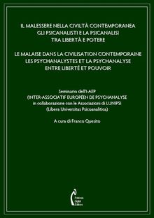 Il malessere nella civilt contemporanea.  Franco Quesito