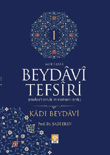 Beydv Tefsri (Muhtasar) - 1.Cild.  Do. Dr. ?adi EREN