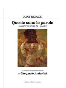 Queste sono le parole.  Luigi Rigazzi