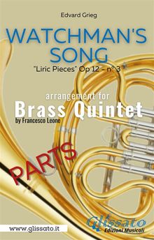 Watchman's Song - Brass Quintet (parts).  Francesco Leone