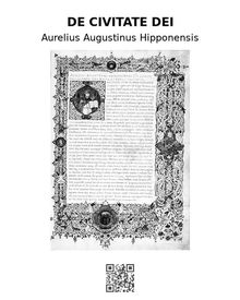 De civitate Dei.  Aurelius Augustinus Hipponensis