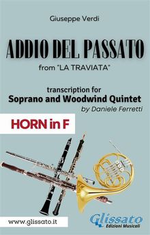 (Horn in F) Addio del passato - Soprano & Woodwind Quintet.  Giuseppe Verdi