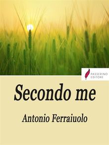 Secondo me.  Antonio Ferraiuolo