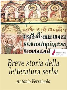 Breve storia della letteratura serba.  Antonio Ferraiuolo