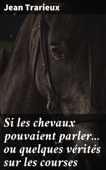 Si les chevaux pouvaient parler... ou quelques vrits sur les courses.  Jean Trarieux