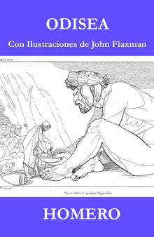 Odisea (Con Ilustraciones de John Flaxman).  HOMERO