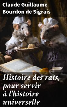 Histoire des rats, pour servir  l'histoire universelle.  Claude Guillaume Bourdon de Sigrais