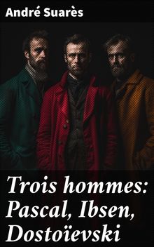 Trois hommes: Pascal, Ibsen, Dostoevski.  Andr Suars