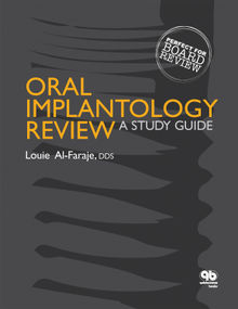 Oral Implantology Review.  Louie Al-Faraje