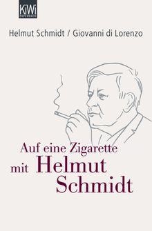 Auf eine Zigarette mit Helmut Schmidt.  Helmut Schmidt