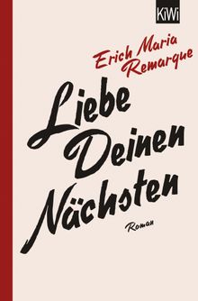 Liebe deinen Nchsten.  Thomas F. Schneider