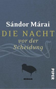 Die Nacht vor der Scheidung.  Margit Ban