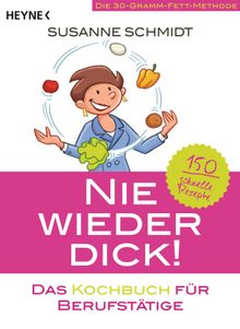 Nie wieder dick  Das Kochbuch fr Berufsttige.  Susanne Schmidt