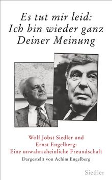 Es tut mir leid: Ich bin wieder ganz Deiner Meinung.  Achim Engelberg