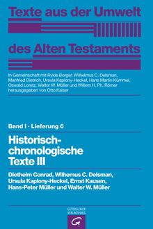 Historisch-chronologische Texte III.  Otto Kaiser