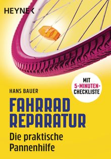 Fahrradreparatur.  Hans Bauer