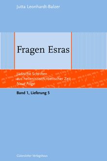 Fragen Esras.  Jutta Leonhardt-Balzer