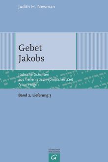 Gebet Jakobs.  Judith H. Newman