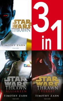 Star Wars Thrawn-Trilogie (Kanon) - Thrawn / Thrawn Allianzen / Thrawn Verrat.  Andreas Kasprzak