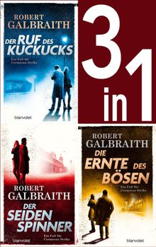 Die Cormoran-Strike-Reihe Band 1-3: - Der Ruf des Kuckucks / Der Seidenspinner / Die Ernte des Bsen (3in1-Bundle).  Kristof Kurz