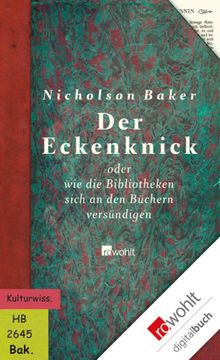 Der Eckenknick.  Susanne Hbel