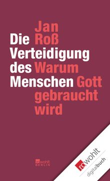 Die Verteidigung des Menschen.  Jan Ro