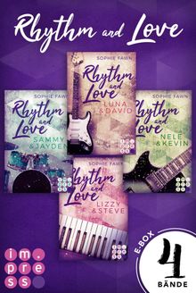 Rhythm and Love: Alle Bnde der berhrenden Rockstar-Romance in einer E-Box!.  Sophie Fawn