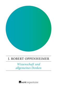 Wissenschaft und allgemeines Denken.  Helmtraud Menien