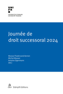 Journe de droit successoral 2024.  Maryse Pradervand-Kernen