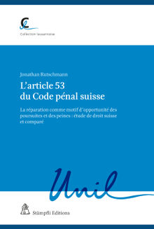 L'article 53 du Code pnal suisse.  Jonathan Rutschmann