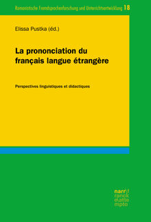 La prononciation du franais langue trangre.  Elissa Pustka