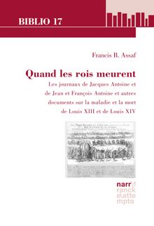 Quand les rois meurent.  Francis B. Assaf