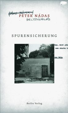 Spurensicherung.  Ruth Futaky