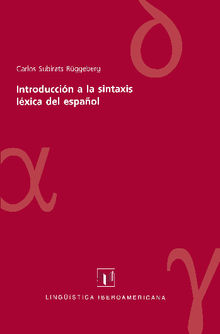 Introduccin a la sintaxis lxica del espaol.  Carlos Subirats