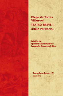 Teatro breve, I (Obra profana).  Fernando Domnech Rico