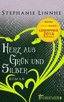 Herz aus Grn und Silber.  Stephanie Linnhe