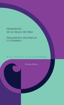 Herdoto en el Siglo de Oro.  Giuseppe Marino