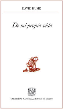 De mi propia vida.  David Hume