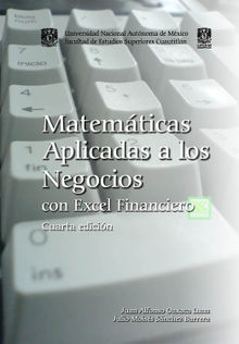 Matemticas aplicadas a los negocios con Excel financiero.  Julio Moiss Snchez Barrera