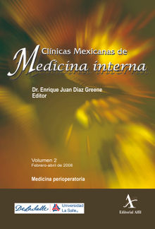 Medicina perioperatoria.  Editorial Alfil S. A. de C. V.