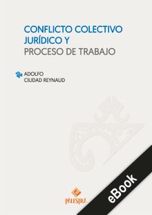 Conflicto colectivo jurdico y proceso de trabajo.  Adolfo Ciudad