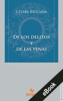 De los delitos y de las penas.  Cesare Becaria