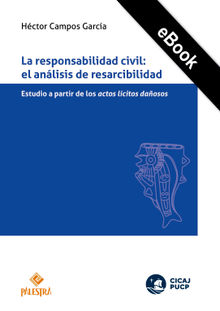 La responsabilidad civil: El análisis de resarcibilidad.  Palestra Editores